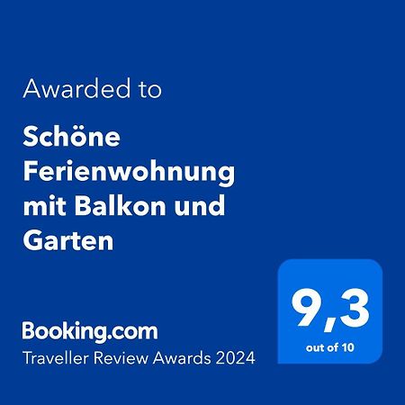 Schone Ferienwohnung Mit Balkon Und Garten Nonnweiler Zewnętrze zdjęcie